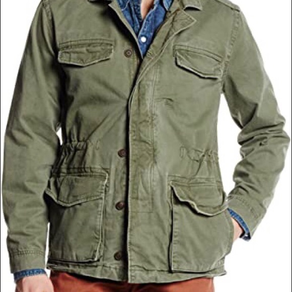 Lucky Brand Military Field Jacket Xxl 